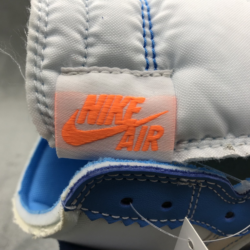 Authentic Off White x Air Jordan 1 UNC